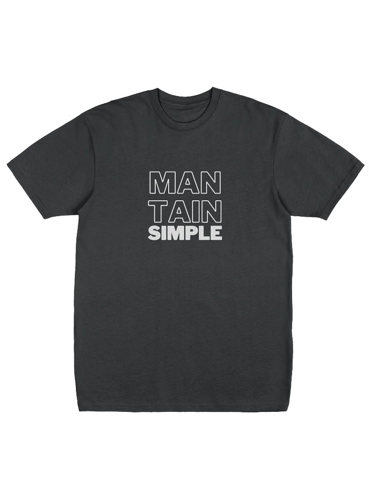 MANTAIN Bold Cotton Tee product image (1)