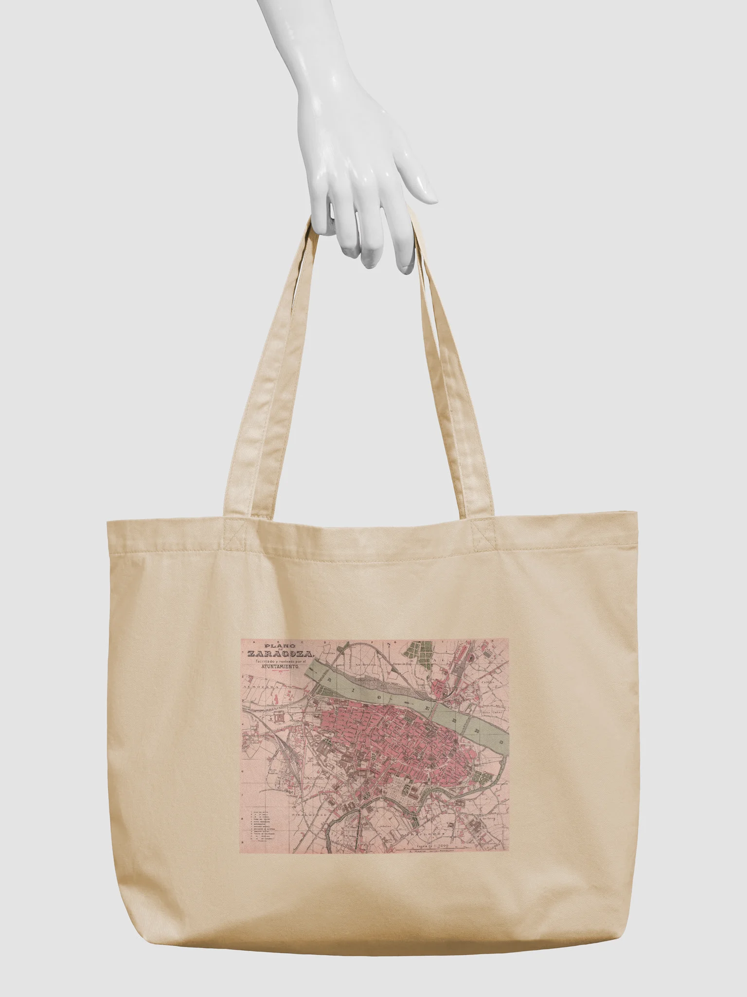 Zaragoza Map Tote product image (3)