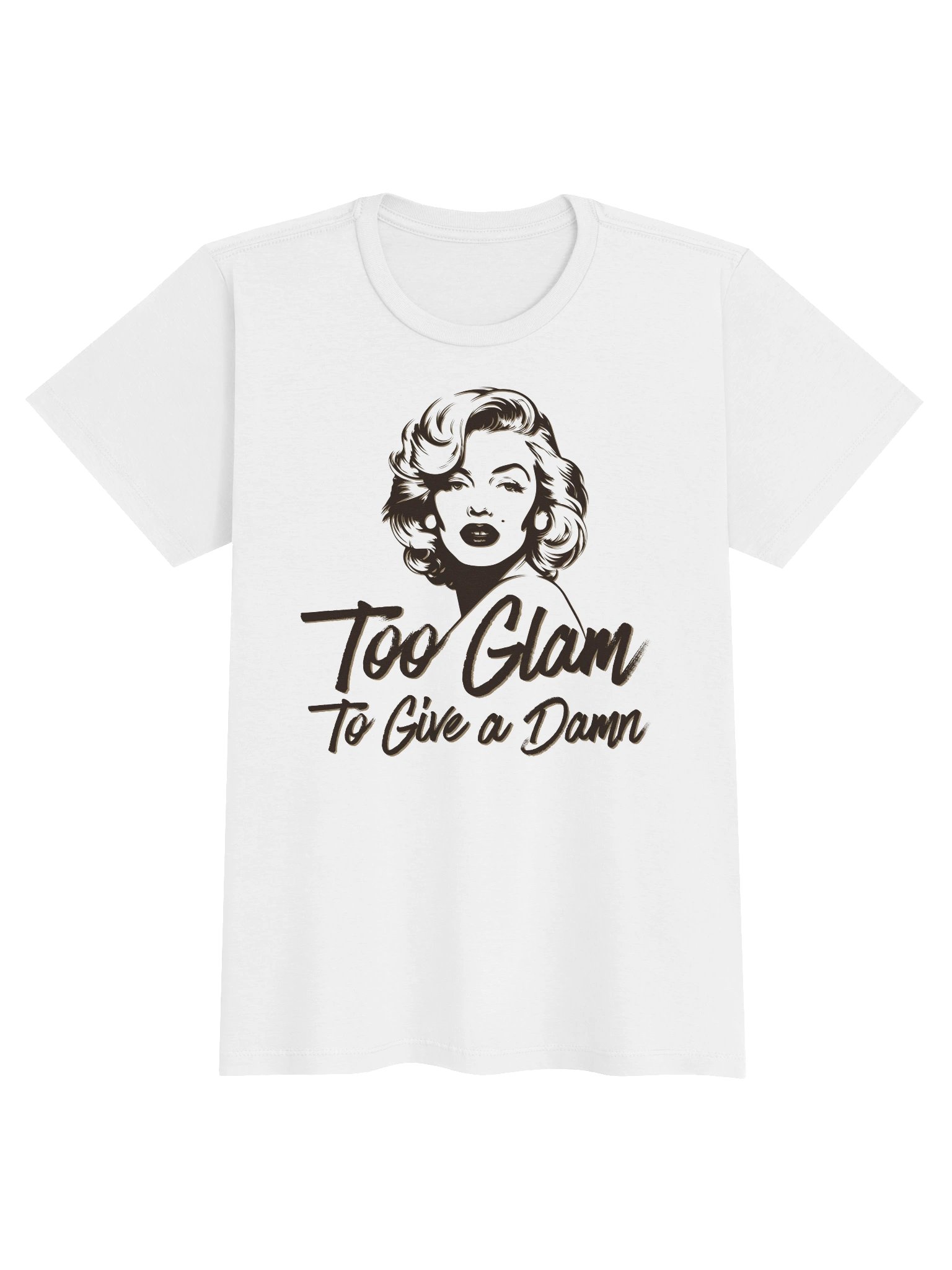 Too Glam To Give a Damn Women's T-Shirt product image (1)