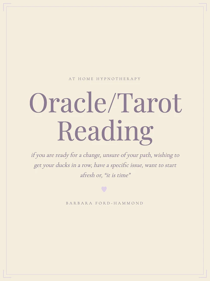 Oracle Card Reading product image (1)