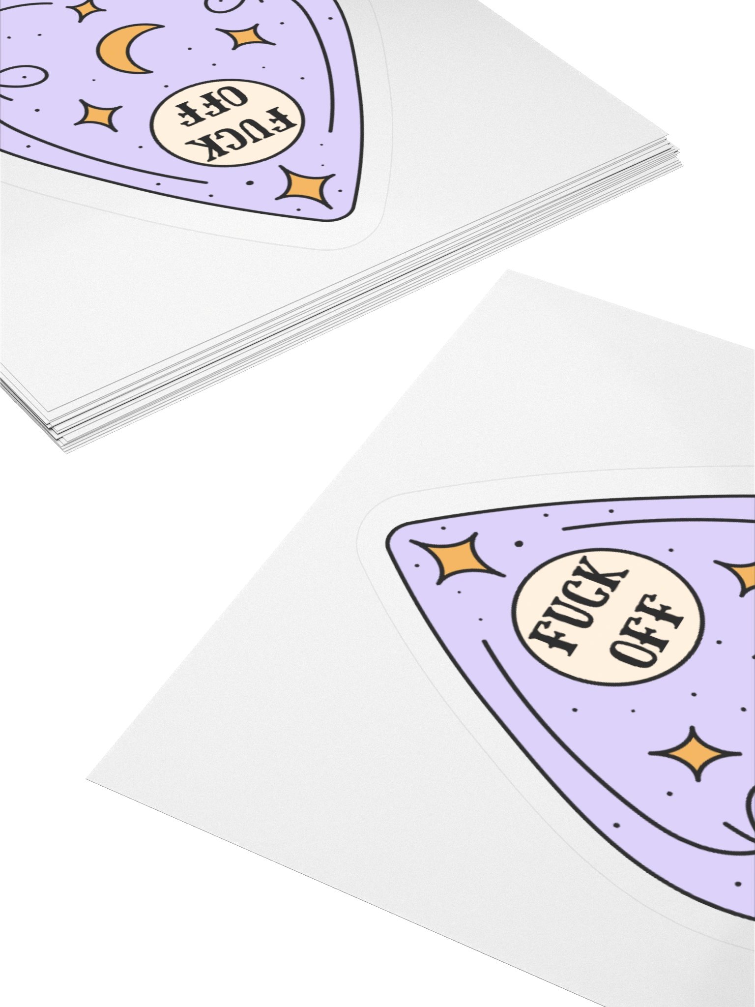 "Fuck Off" Ouija Board Response Sticker product image (4)