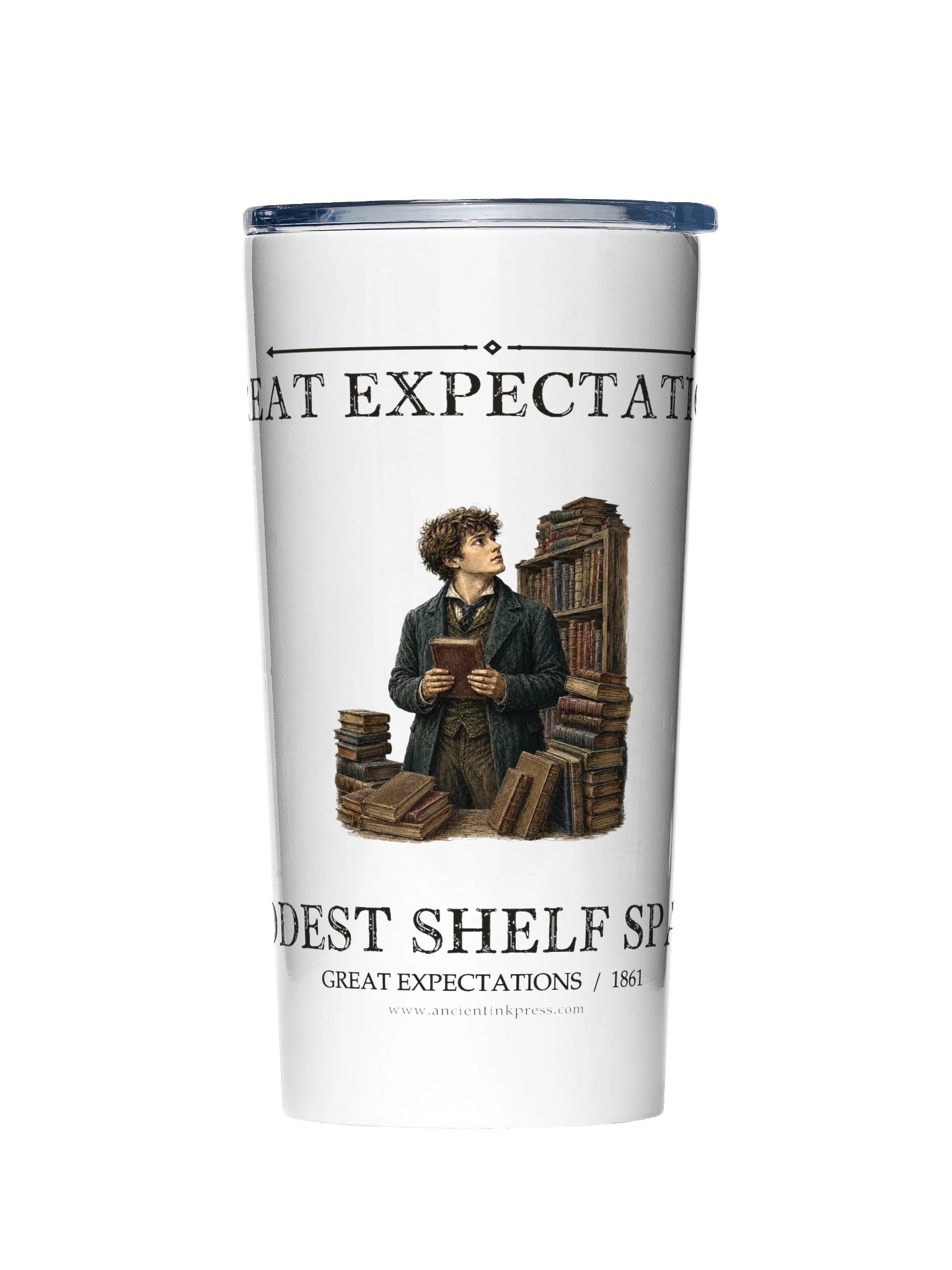 Great Expectations Modest Shelf Space -- Great Expectations 20oz Tumbler product image (1)