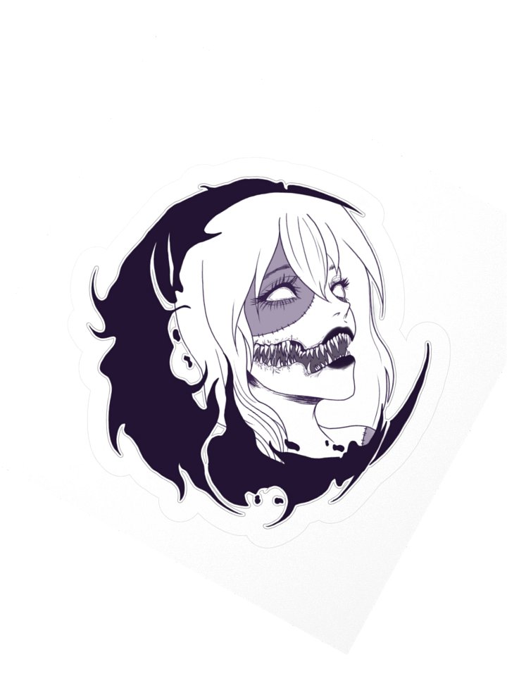 ★Tarot Cult Collection★ Ghoull Head Sticker product image (2)