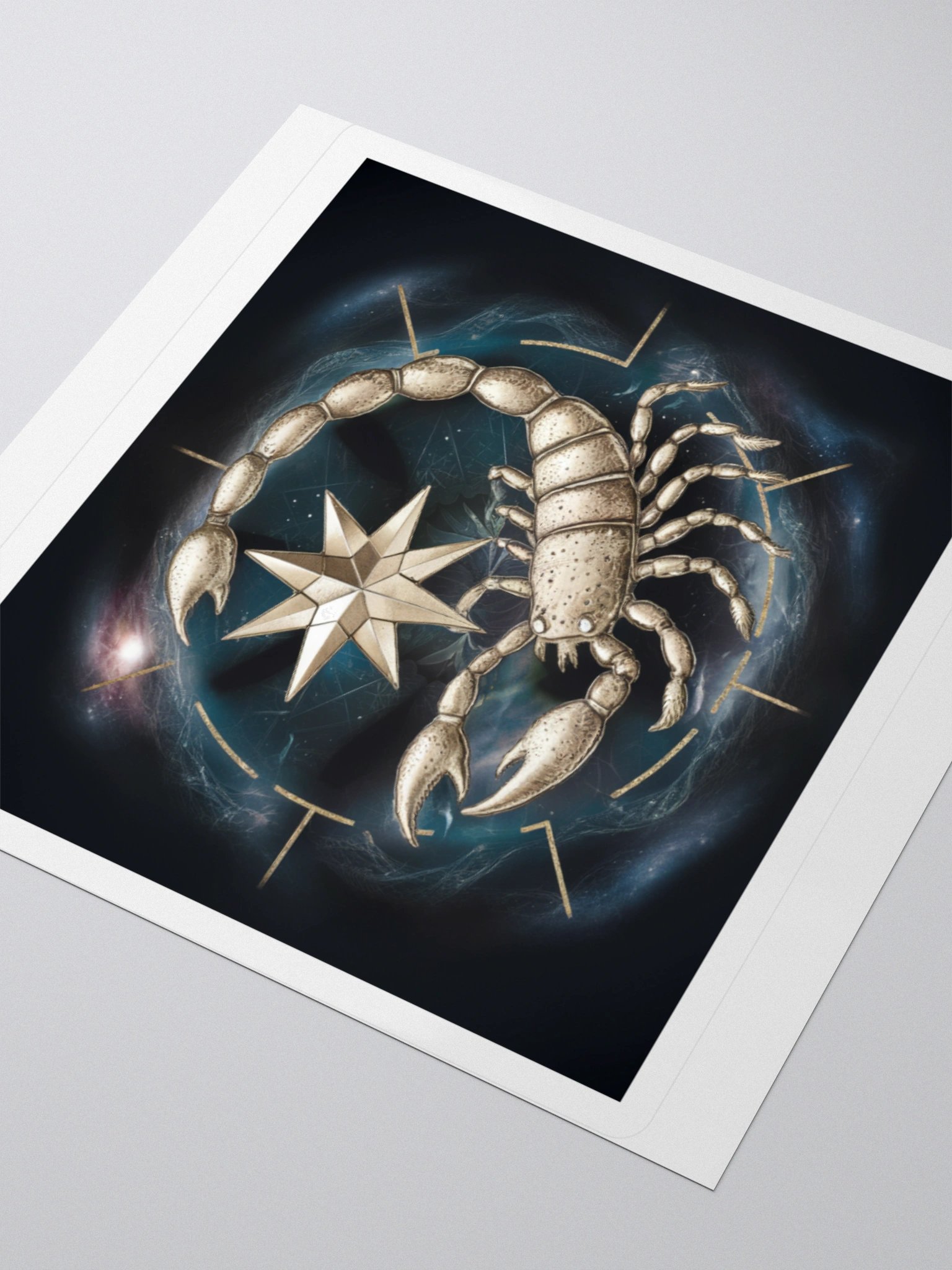 Scorpio Zodiac Sticker - Exclusive Celestial Design | TDS Music product image (7)