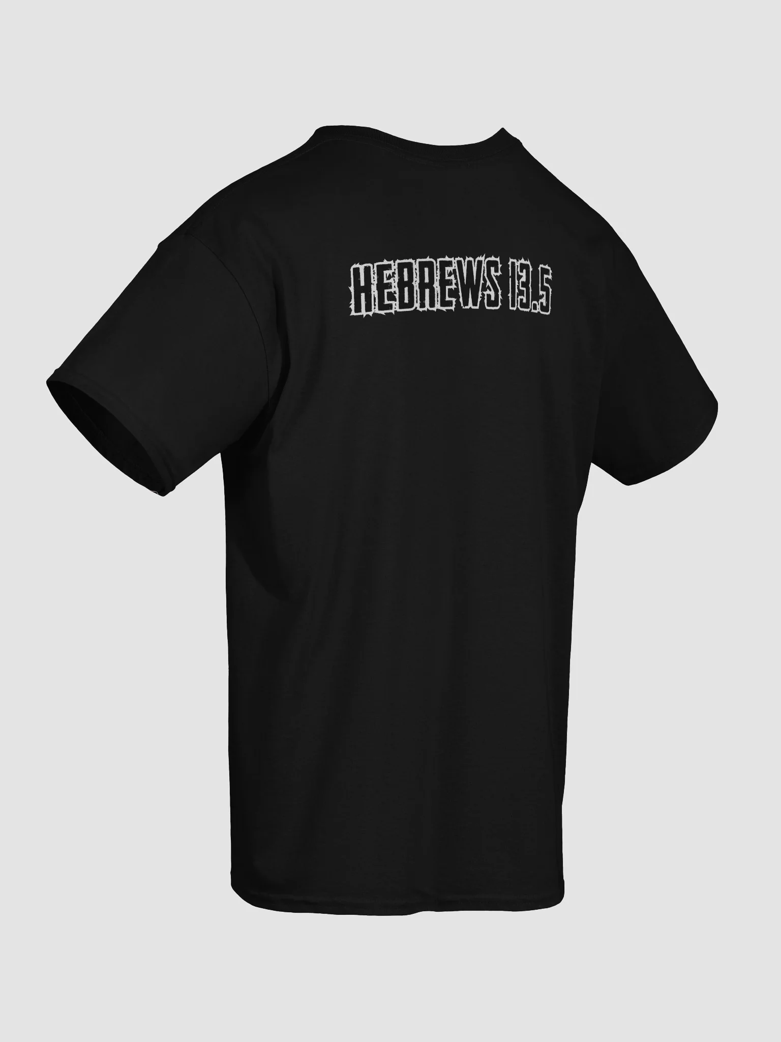 TENN4OUR (HEBREWS 13.5) GLOVES T-SHIRT product image (6)