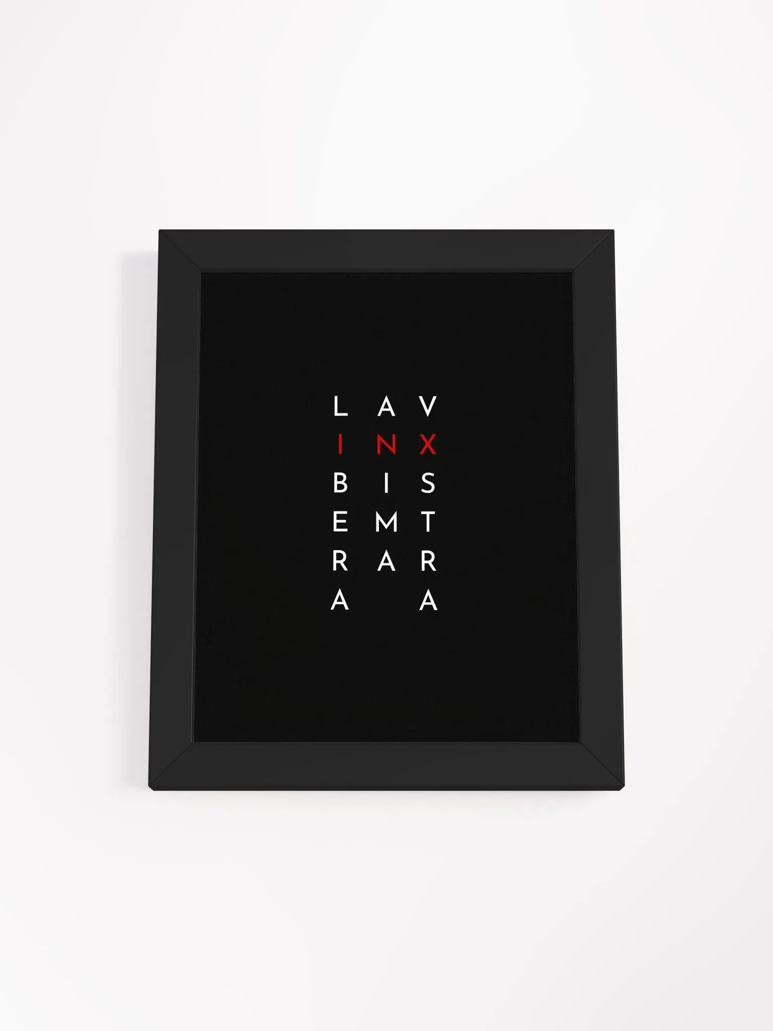 InX Wall Frame [Dark Mode] product image (1)