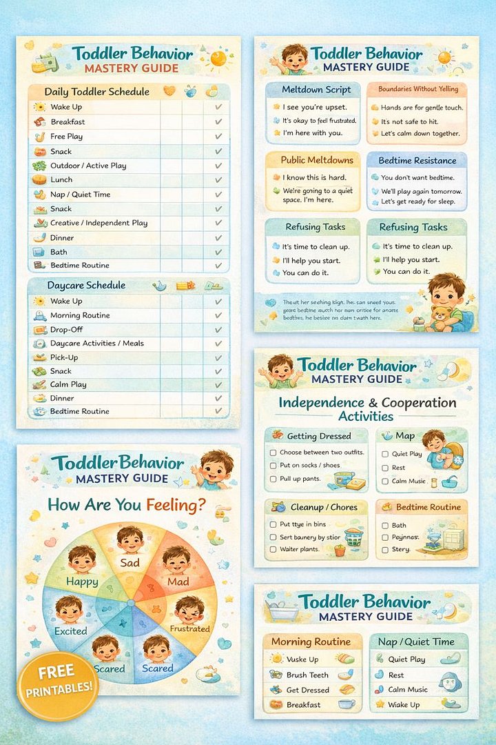 Toddler Behavior Mastery Guide product image (2)