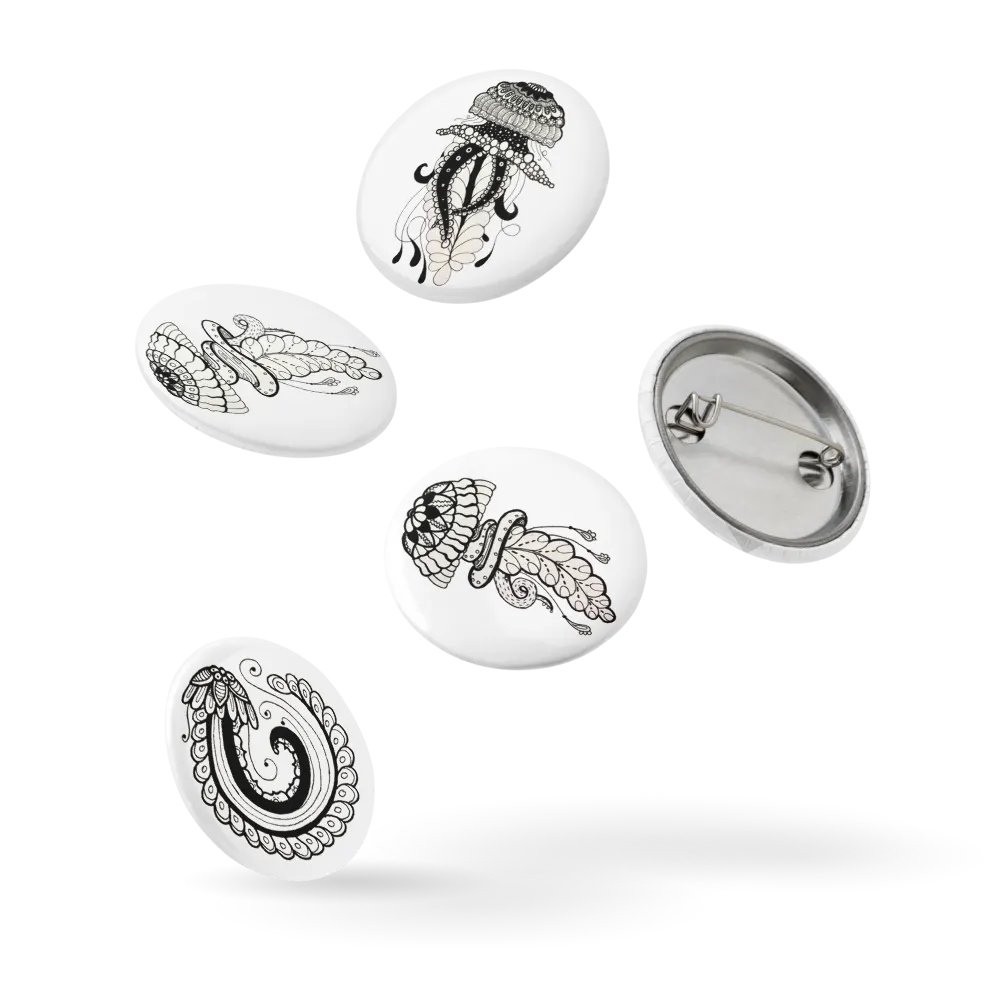 ElegantJellyfishPinButtonSet product image (14)