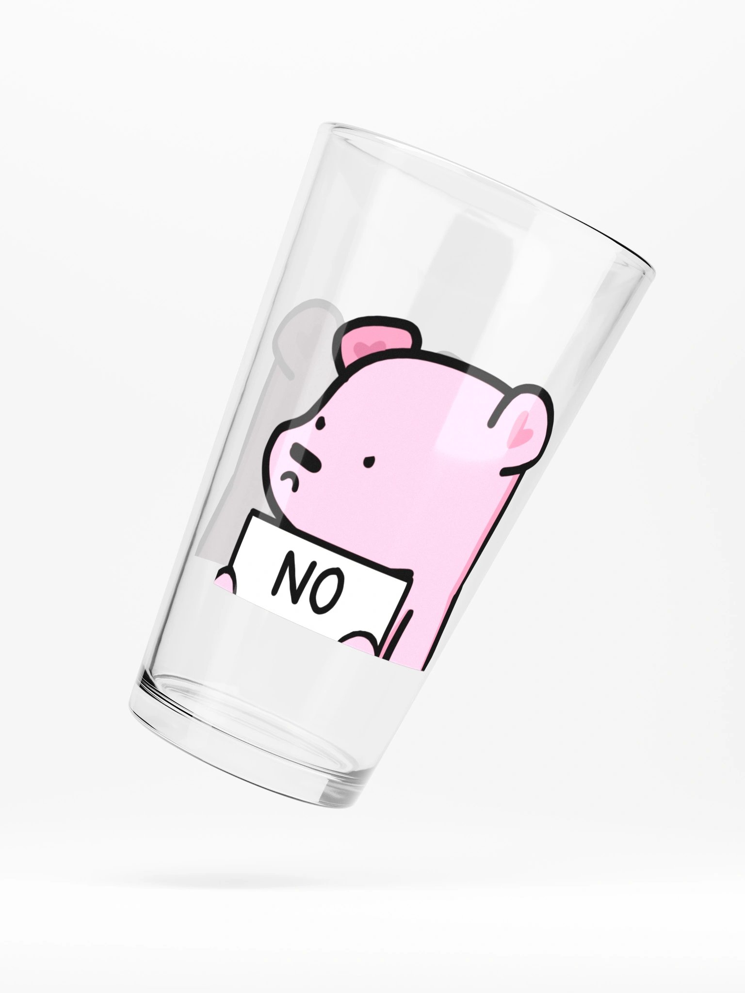 Decision maker pint glass product image (5)