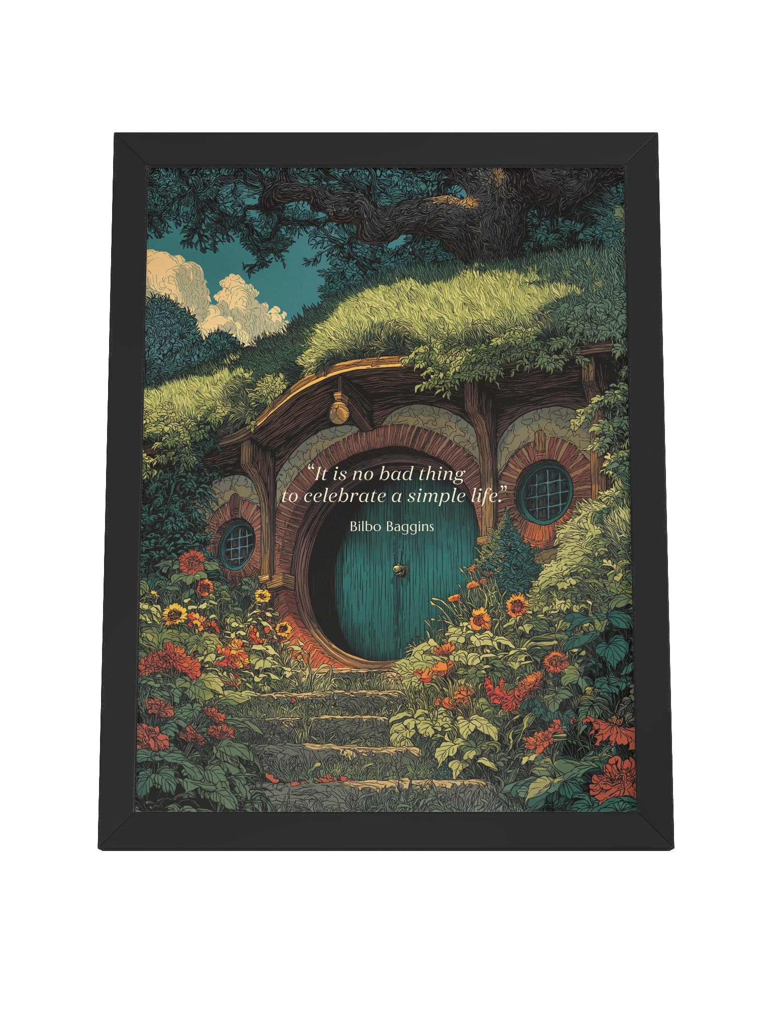 Simple Lives of Gentle Souls – Museum Framed Art product image (4)