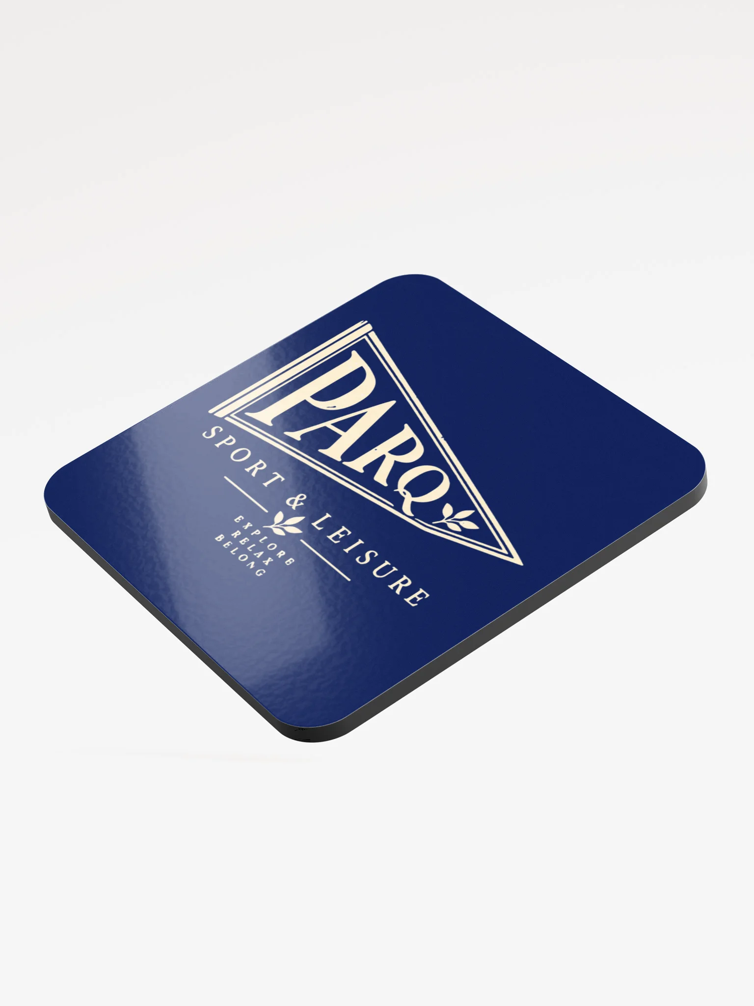 PARQ Sport & Leisure Glossed Cork Coaster product image (3)