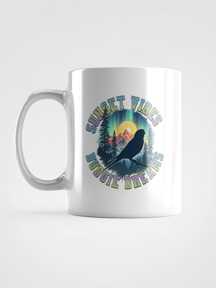 Sunset Vibes Budgie Dreams Mug product image (1)