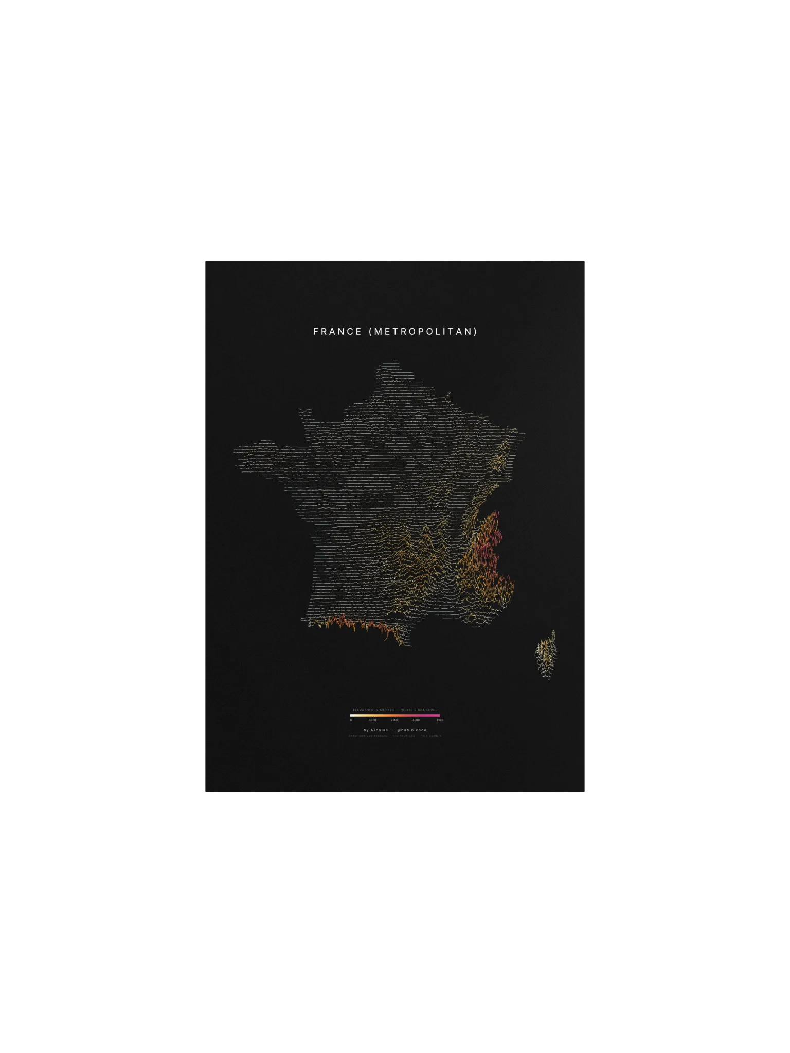 Ridgeline Poster - France (Metropolitan) product image (1)