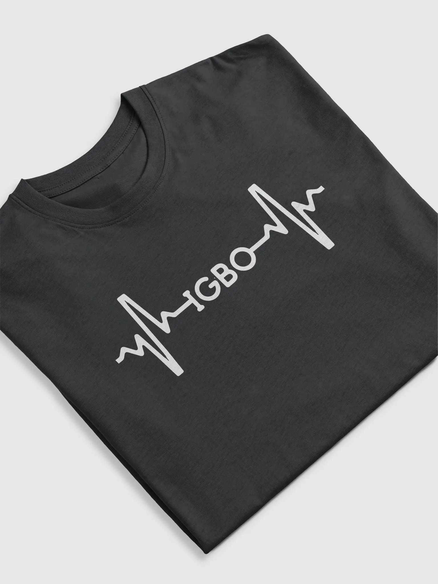 IGBO Heartbeat Cotton Heritage Men's Premium Heavyweight Tee - Where Culture Meets Style product image (5)