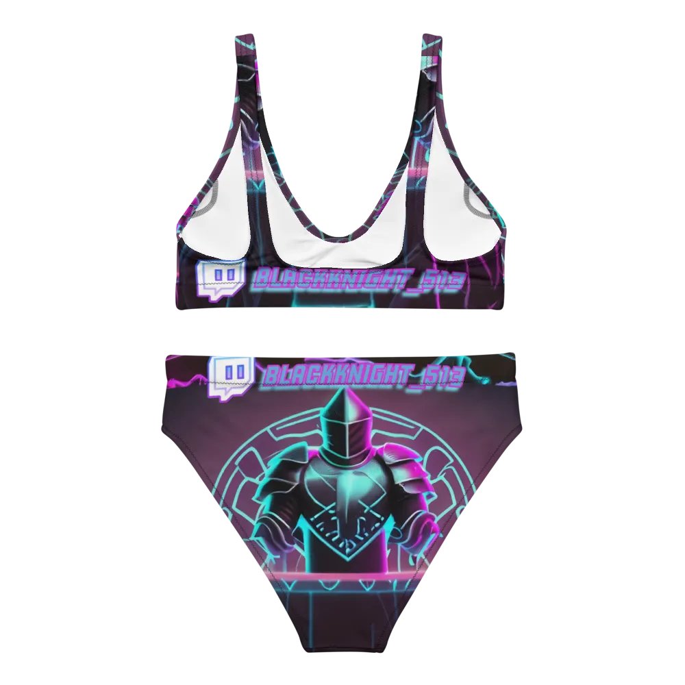 Blackknight513 All-Over Print Recycled High Waisted Bikini product image (3)
