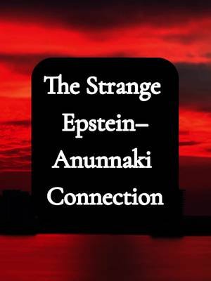 In January 2026, the Justice Department released 3.5 million pages from the Jeffrey Epstein files. Buried in them are two emails nobody has reported on.  Epstein's office was arranging a meeting with Zecharia Sitchin, the author who introduced the world to the Anunnaki. #epstein #sitchin #anunnaki #kiswah #epsteinisland #israel #mossad