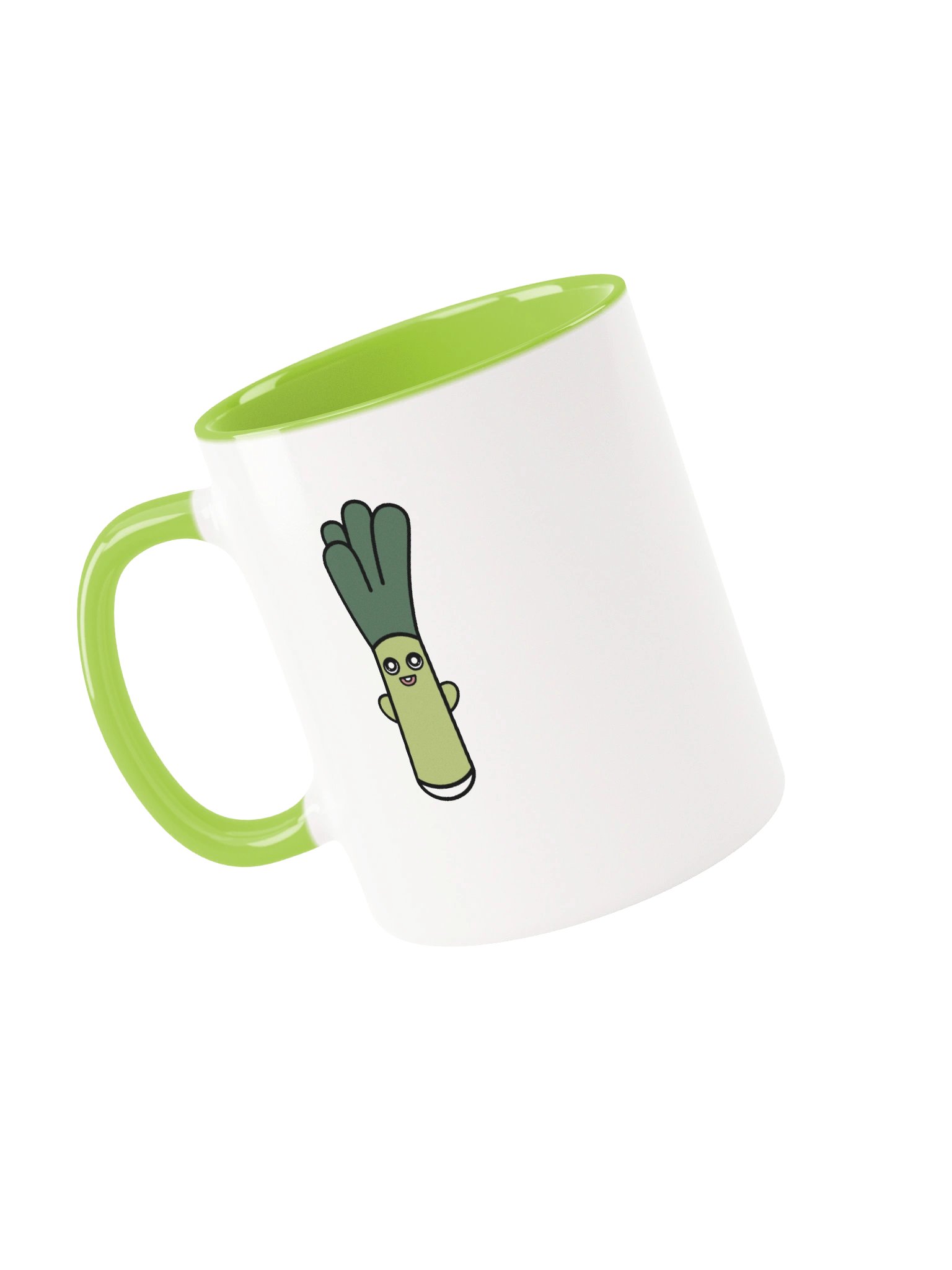 mug with a leek product image (3)