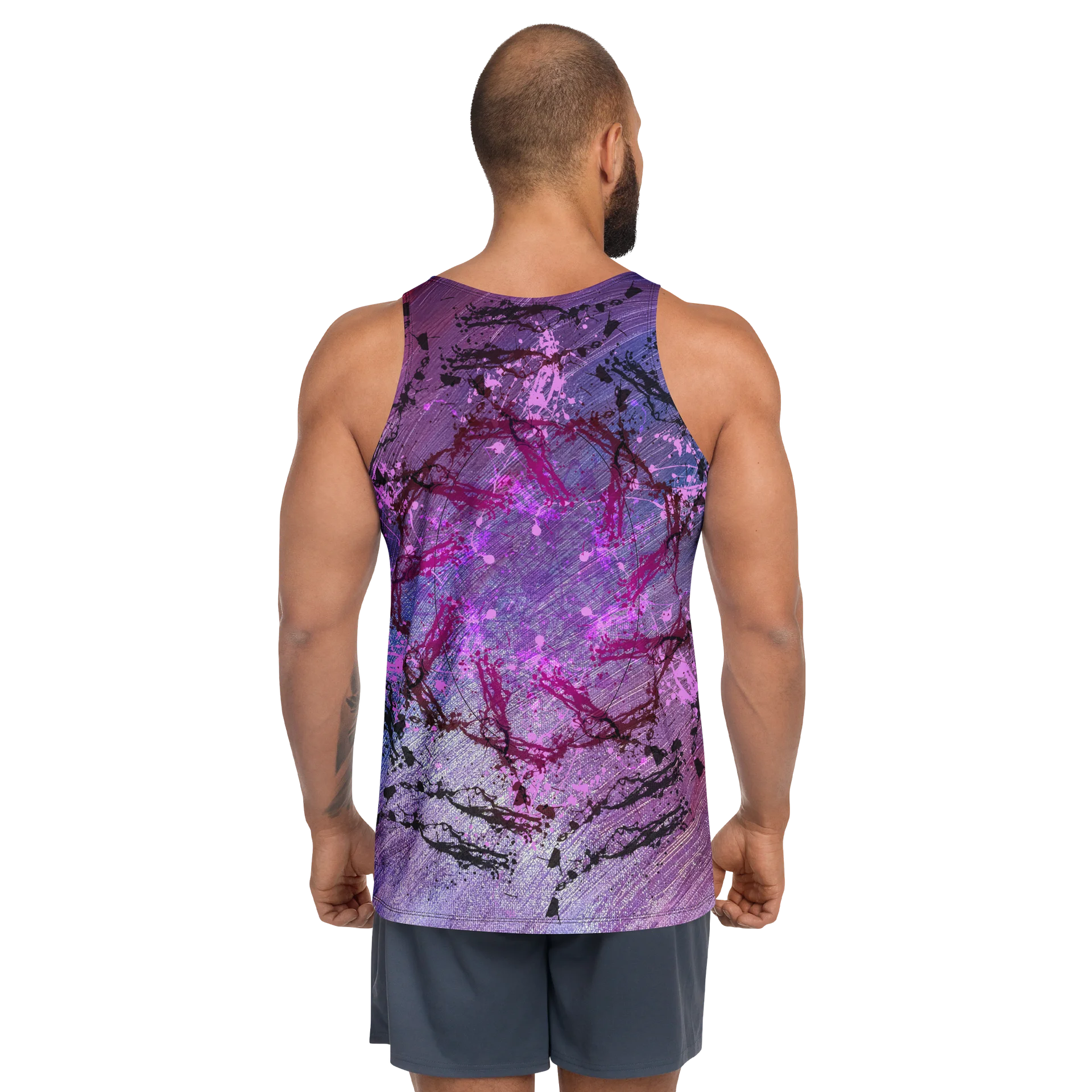 Violet Singularity - All Over Print Tank Top product image (4)
