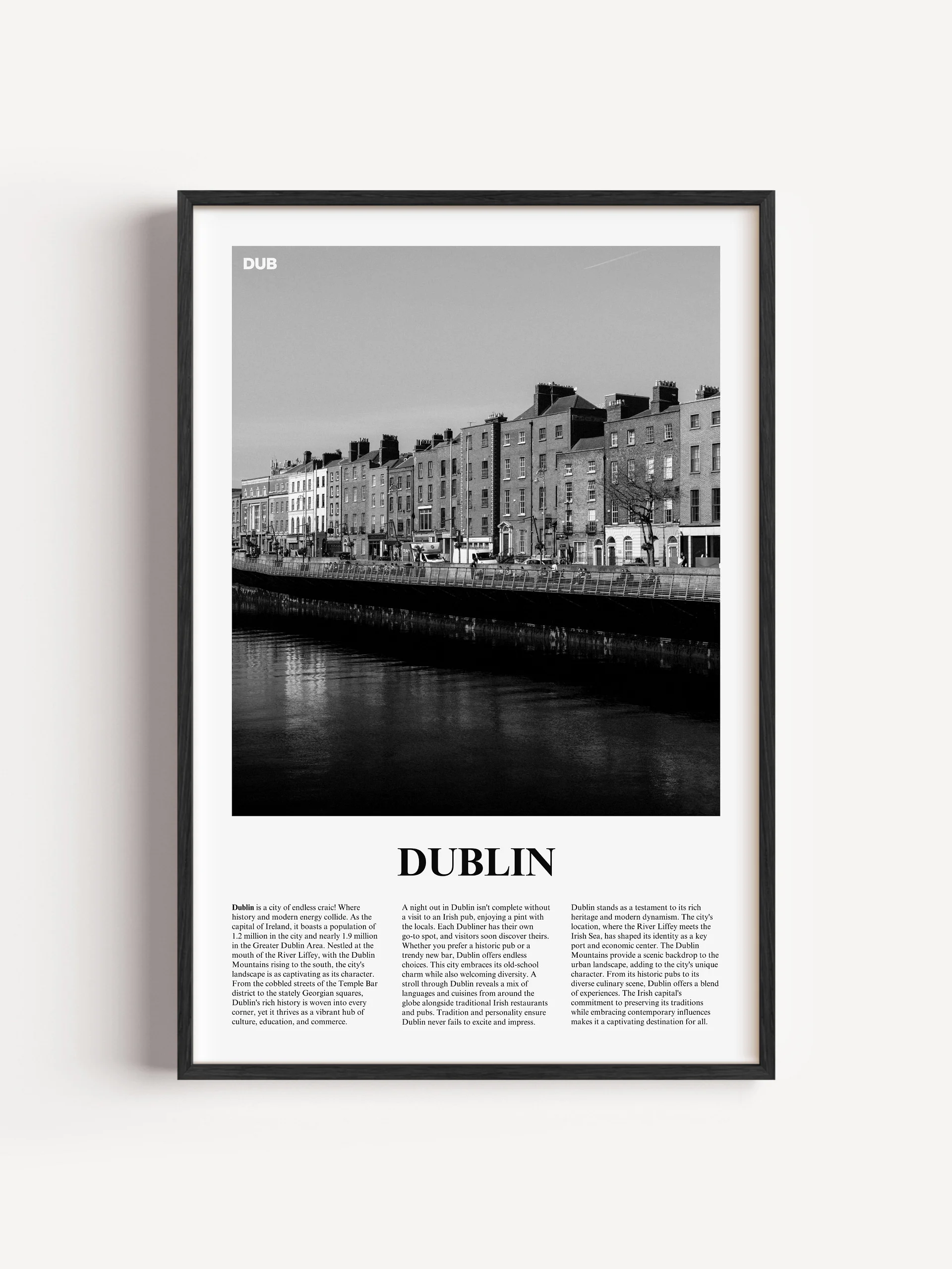Dublin 03 Newspaper Poster product image (1)