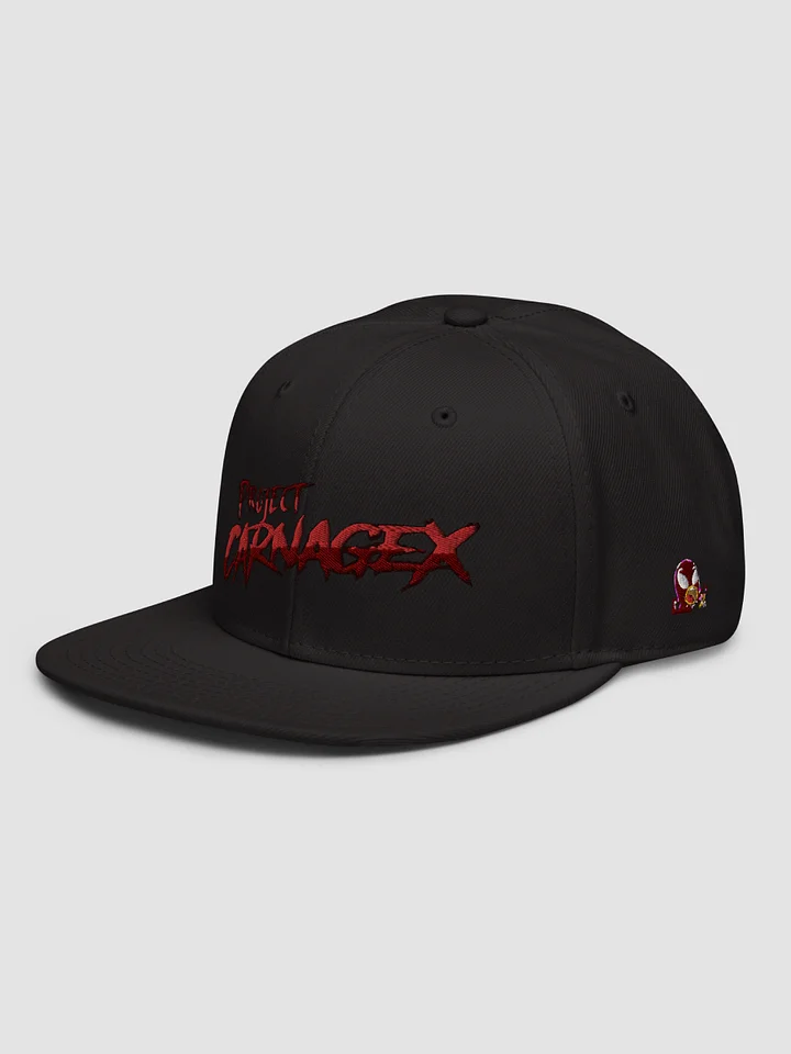 [projectcarnagex] Otto Wool Blend Snapback Cap Otto Cap 125-978 product image (2)