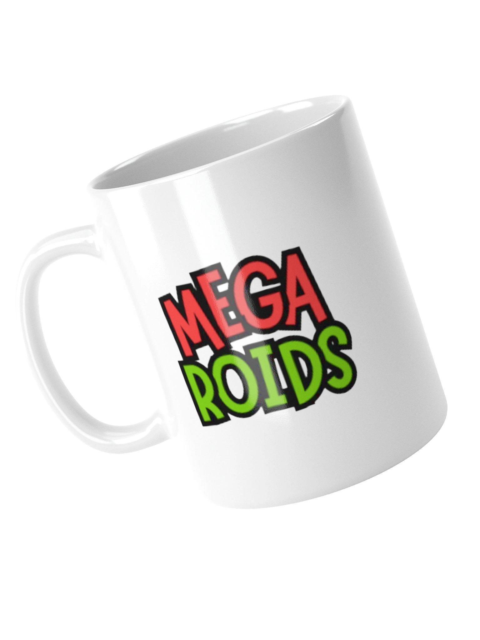Mega Roids White Glossy Mug product image (5)