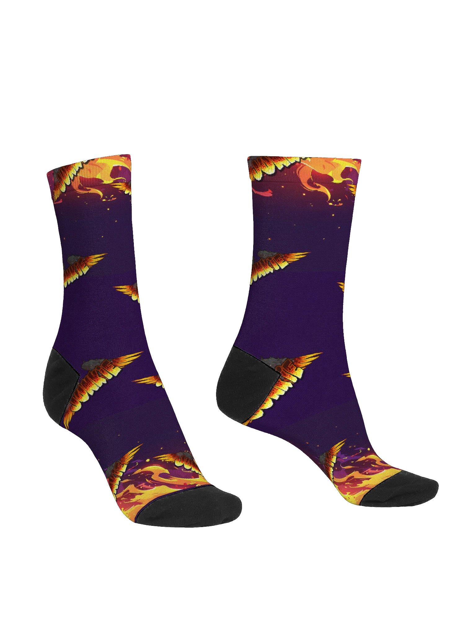 “Inferno Flow” – Junkie Project Socks product image (3)