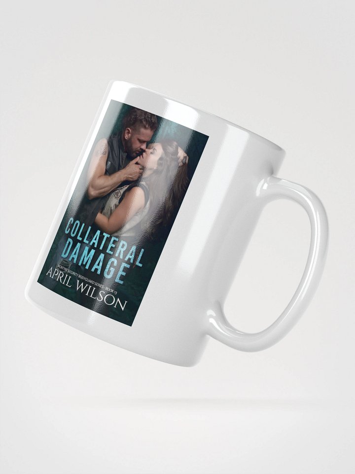 White Ceramic Coffee Cup - Collateral Damage product image (2)