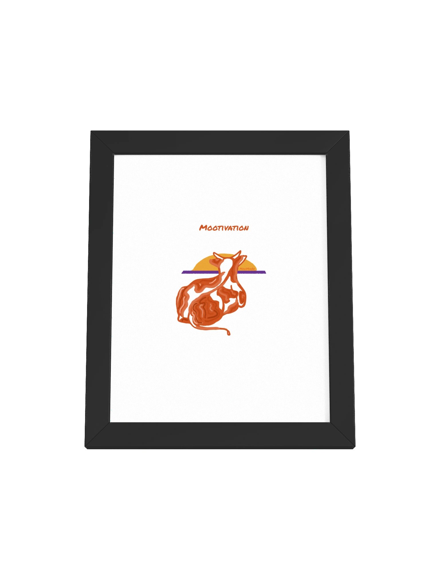 Mootivation - Framed Poster product image (1)