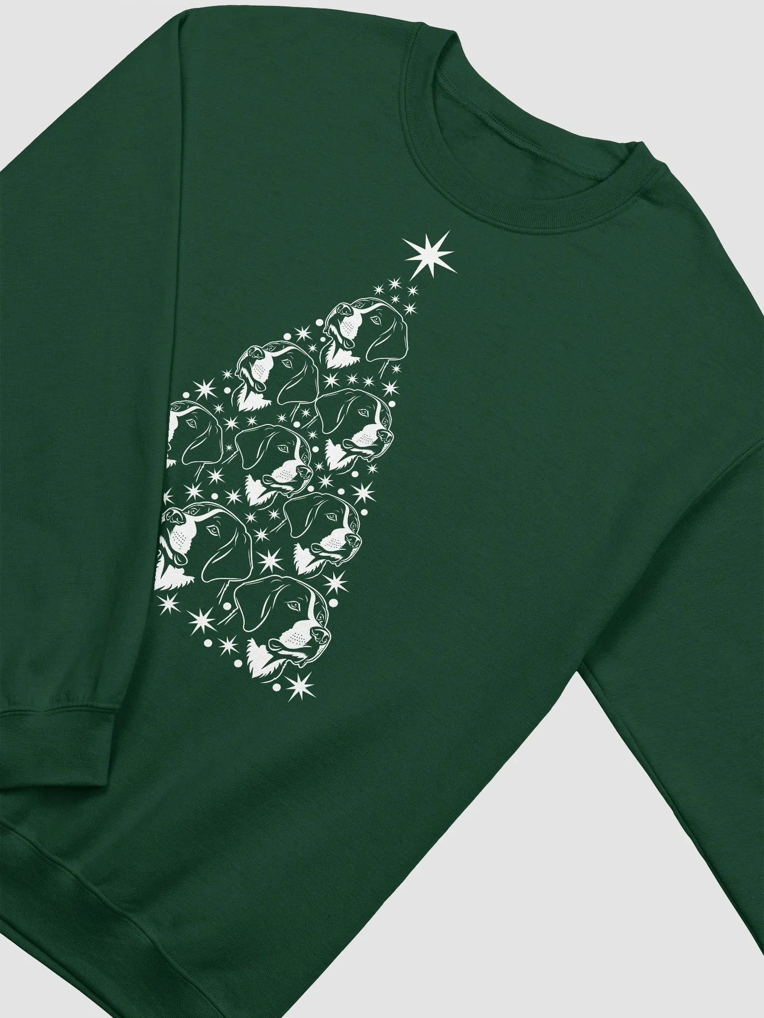 Great Swiss Mountain Dog Christmas Tree Sweatshirt Design for Great Swiss Mountain Dog Paw-rents product image (14)