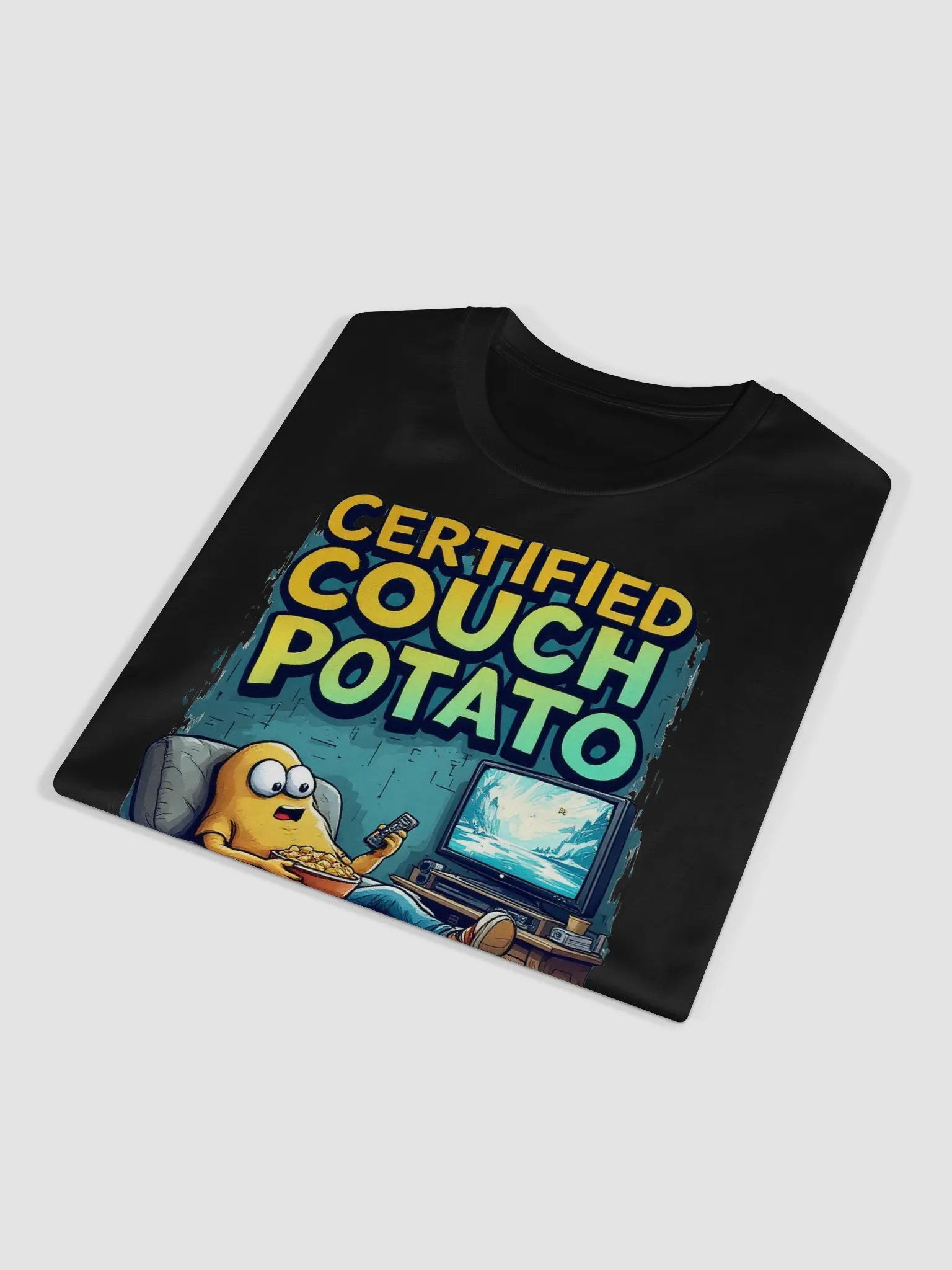 Certified Couch Potato Unisex Tee product image (17)