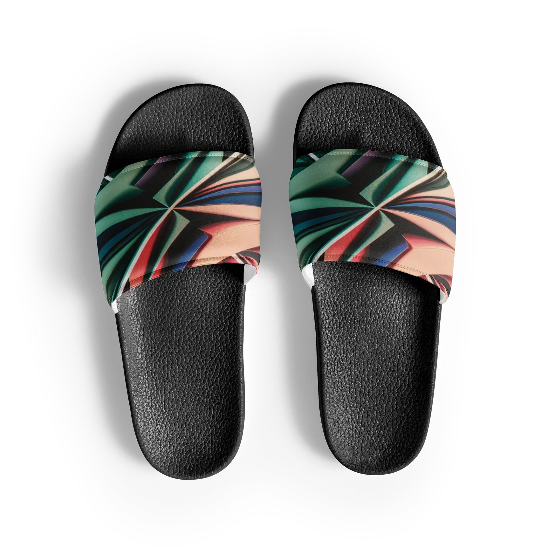 Graphic Grove Women's Slides: Abstract Colourful Designs for Ultimate Beach and Pool Comfort product image (3)