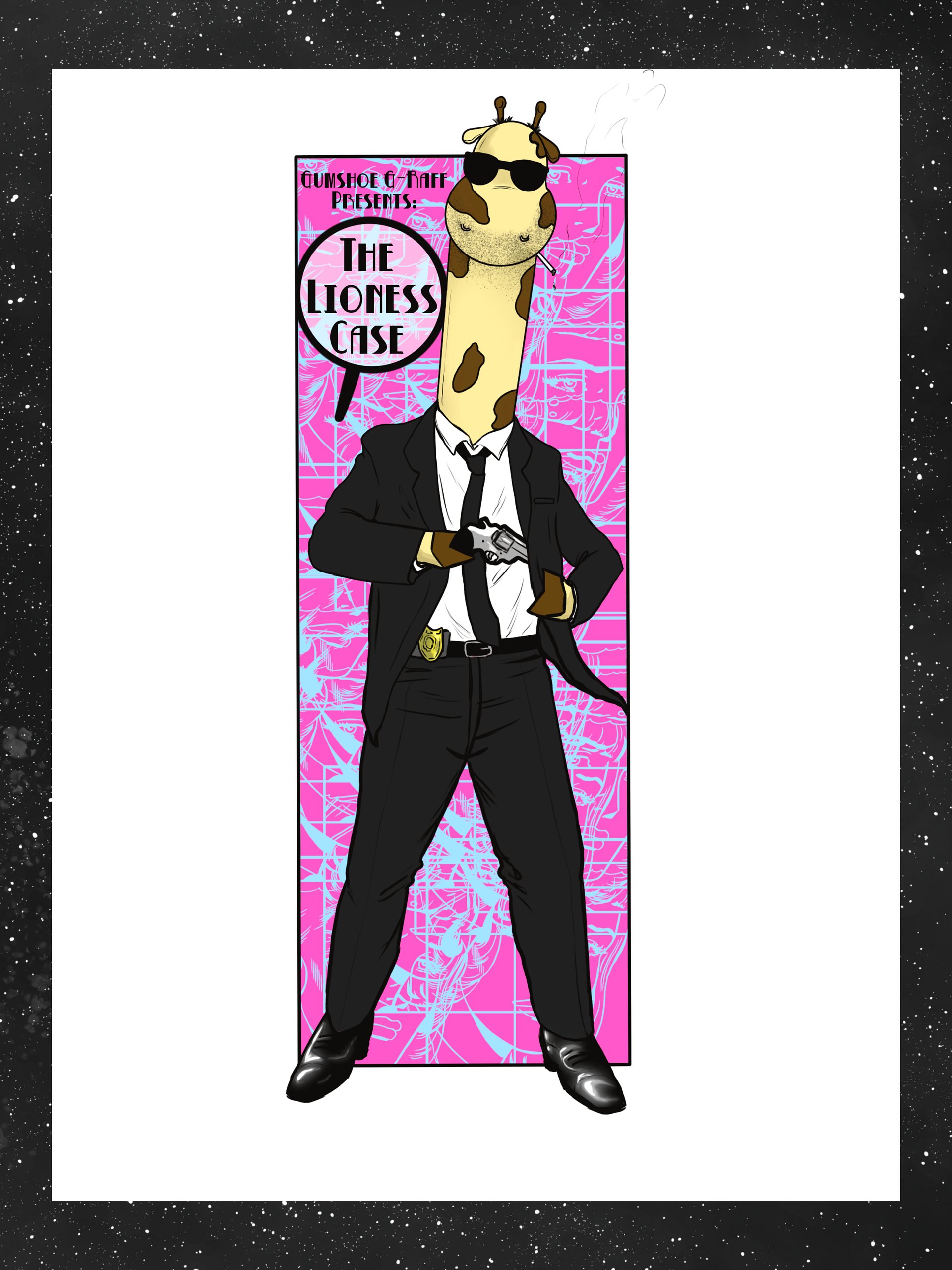 The Lioness Case Banner 8.5 x 11" Print product image (1)