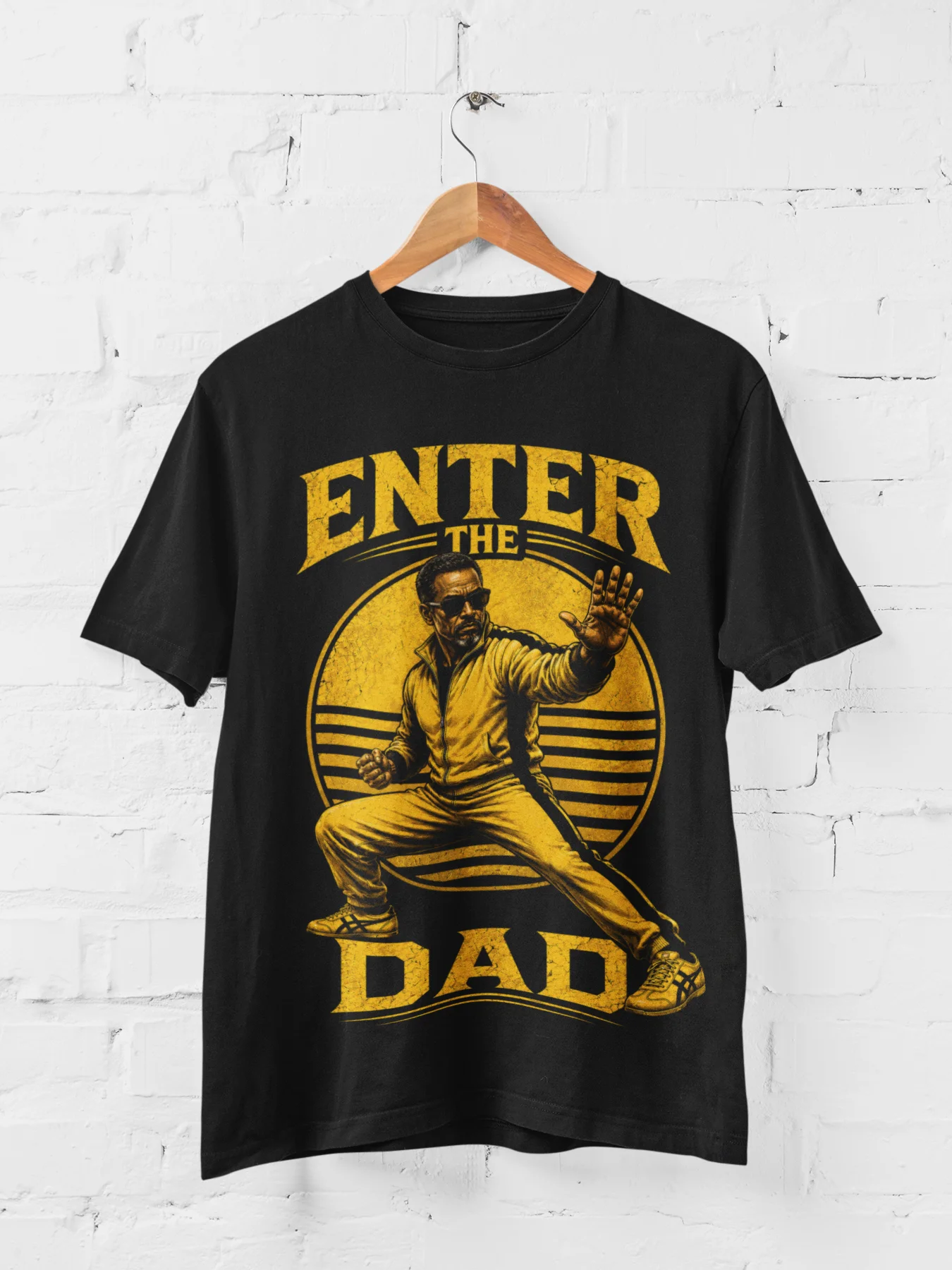 Funny Retro Kung Fu Dad Tee product image (1)