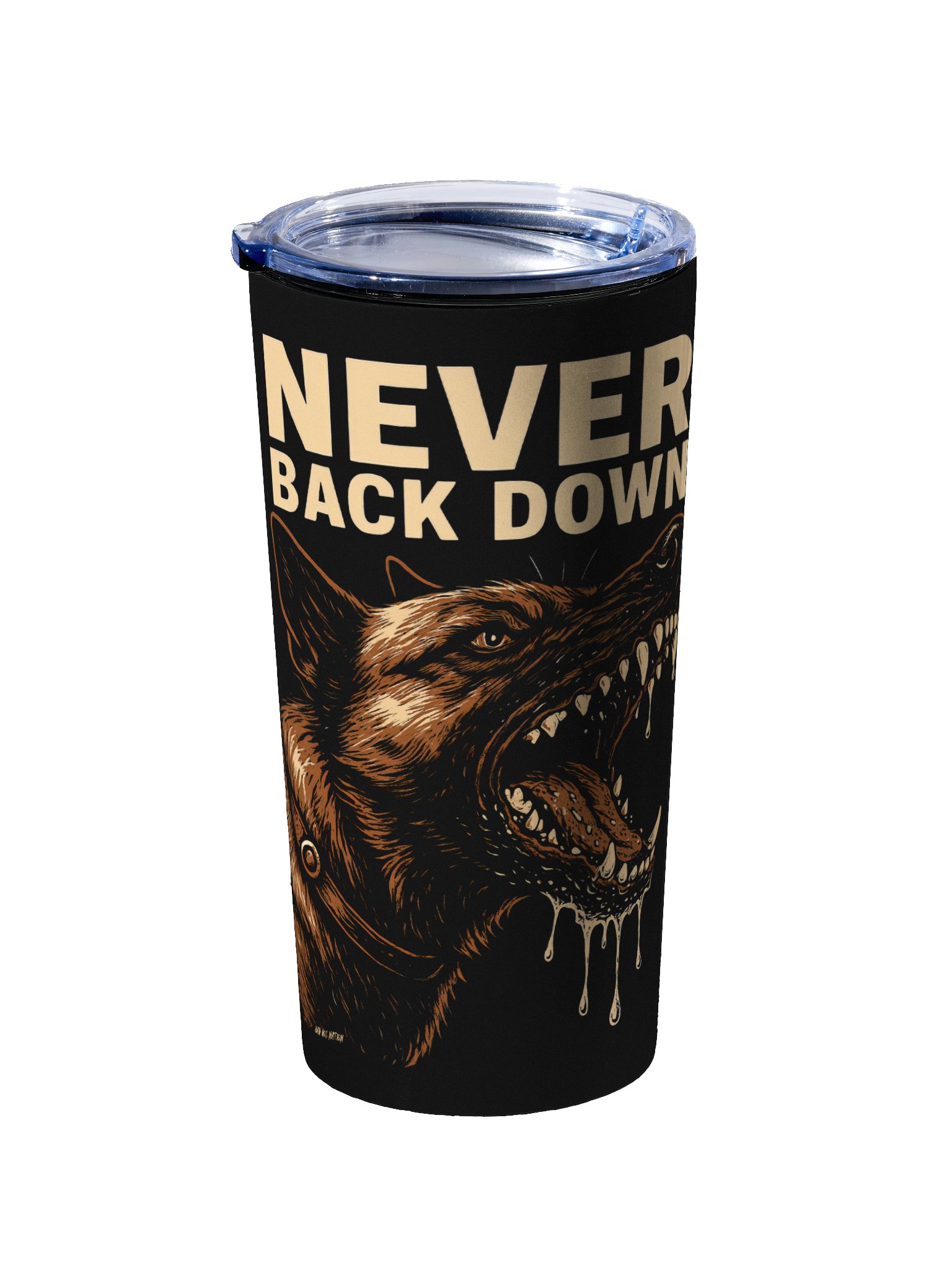 Never Back Down Insulated Tumbler product image (2)