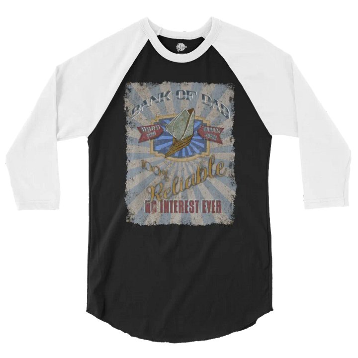Bank of Dad Baseball Jersey product image (12)