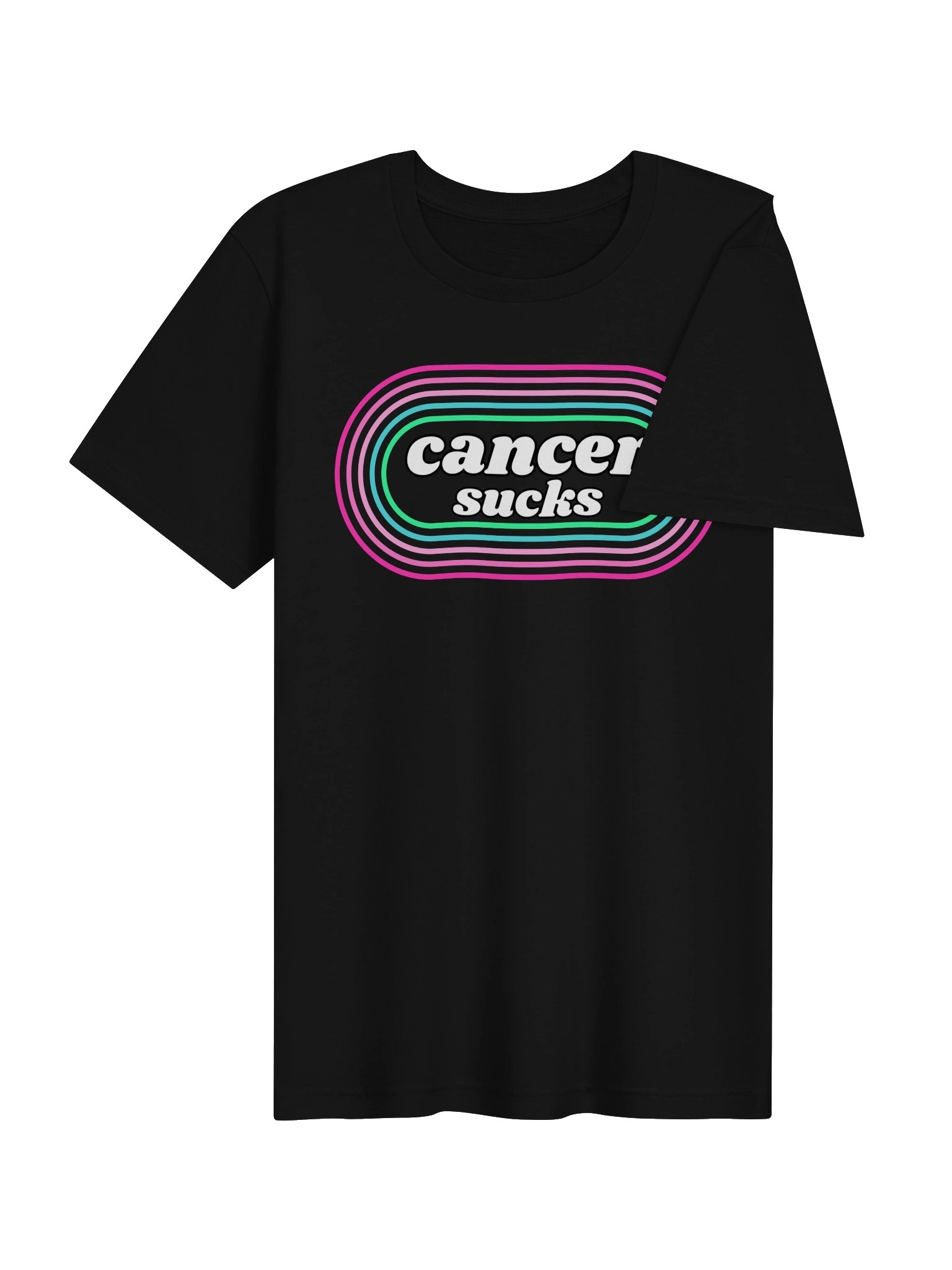 Cancer Sucks Retro T-Shirt product image (4)