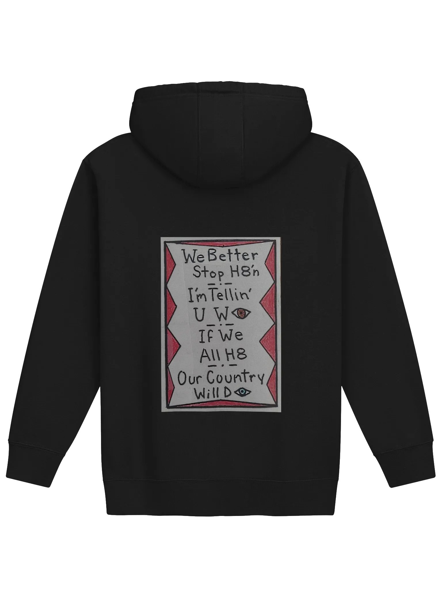 Stop H8'n Hoodie product image (1)