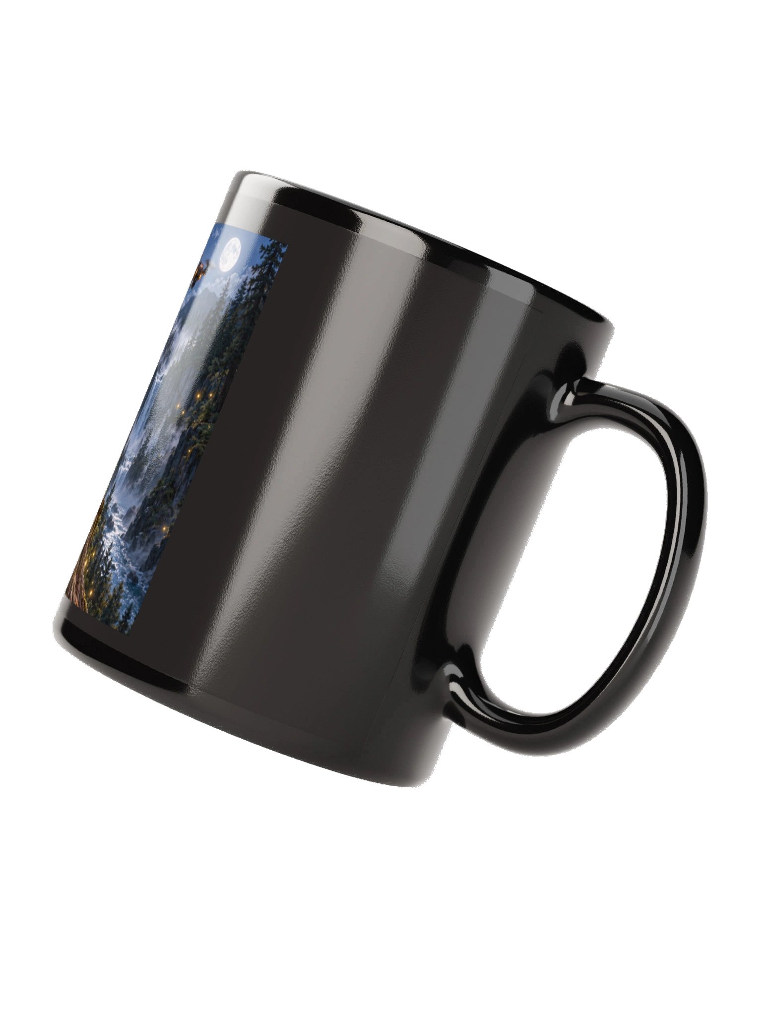 Night Flight Black Mug product image (4)
