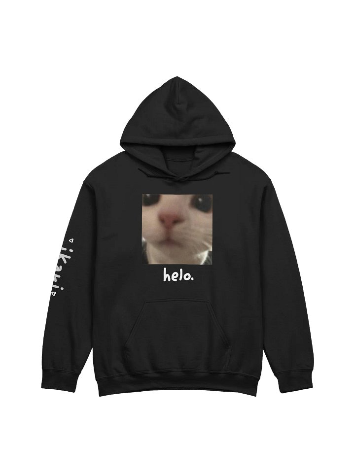 helo. — hoodie product image (1)