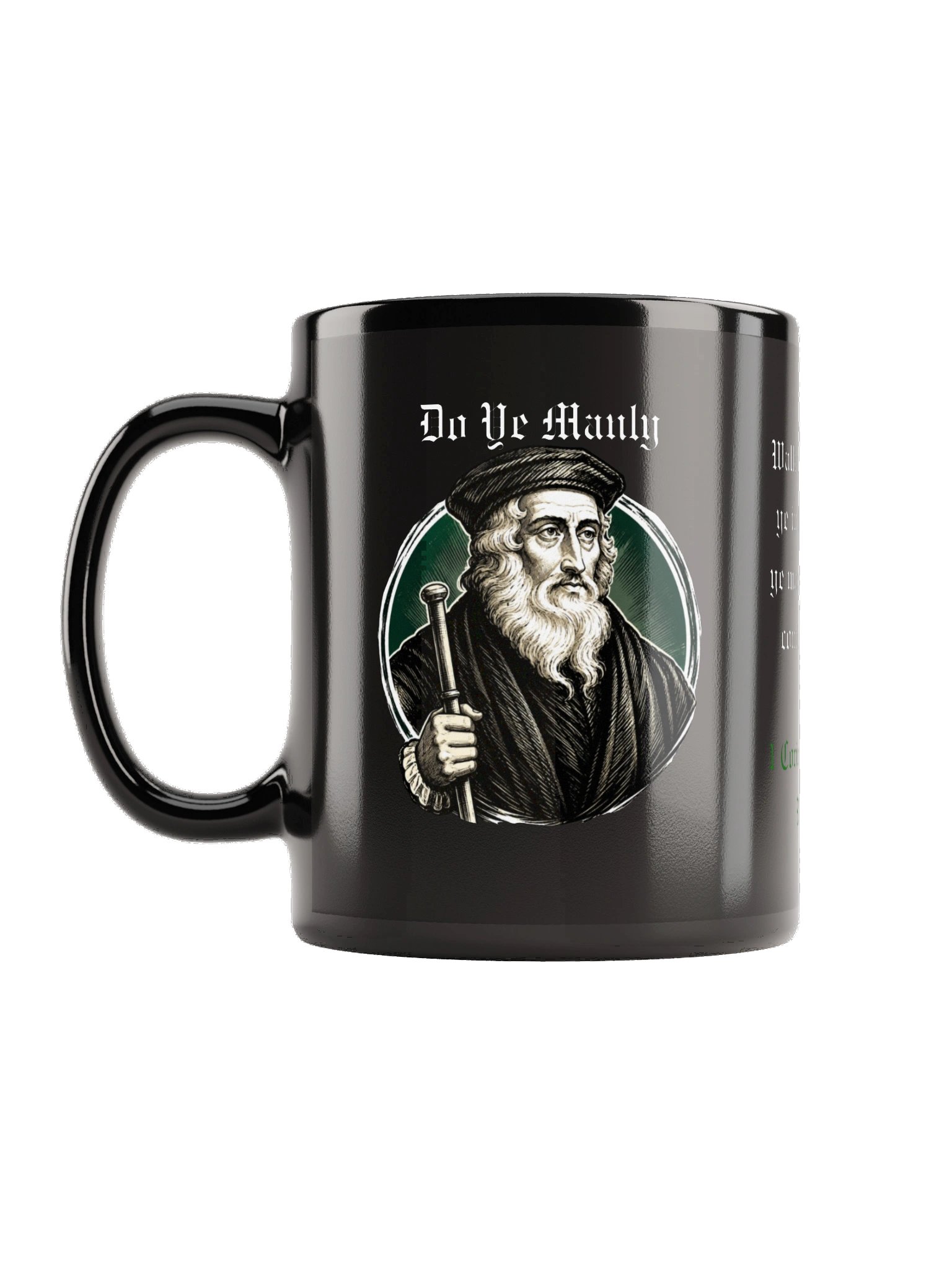 Wycliffe Do Ye Manly Mug Alt product image (2)