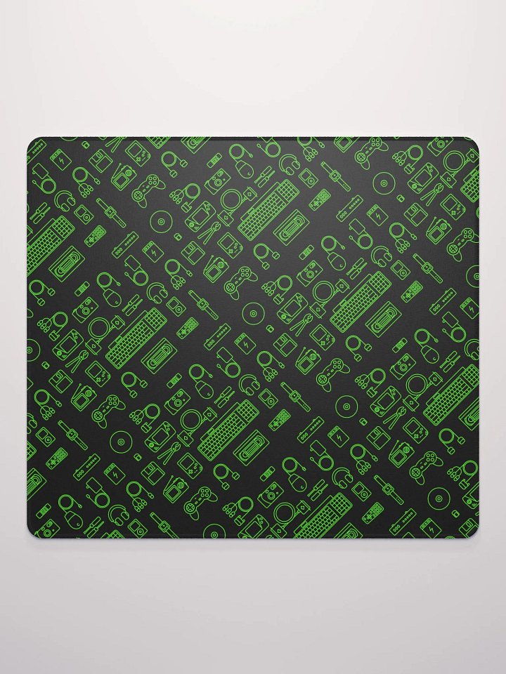 Neon Green Devices Mouse Pad (Thin) product image (2)