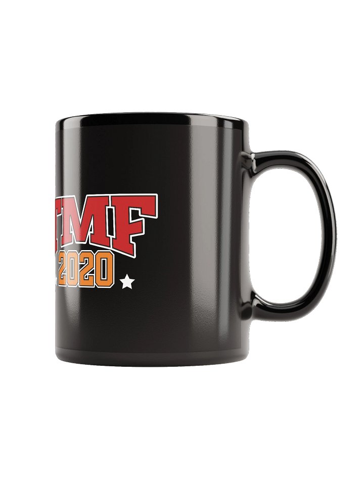 TMF 26 EDT - TMF 2020 Red Logo Black Glossy Mug product image (2)