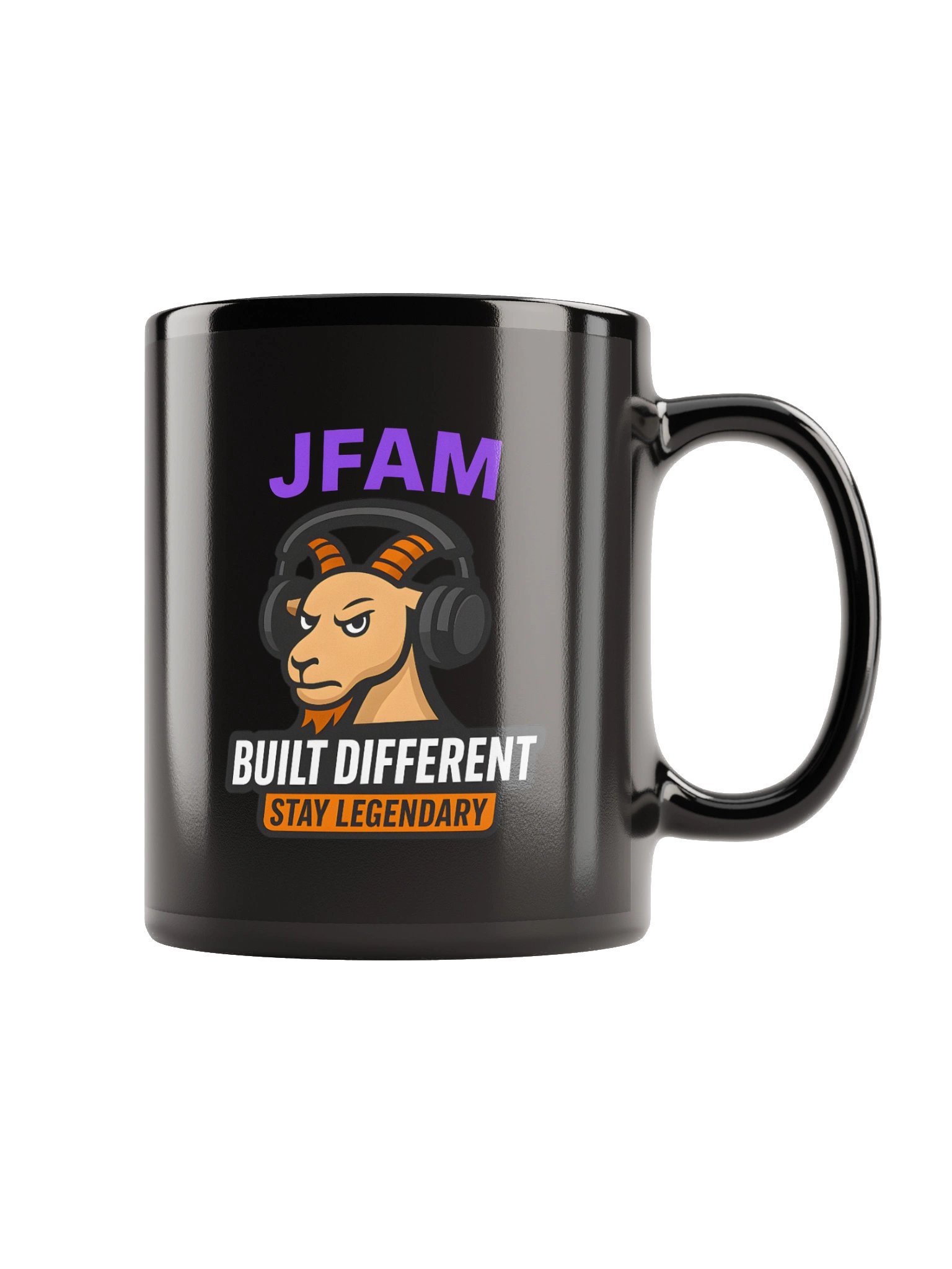 Legendary Goat Headphones Mug product image (2)