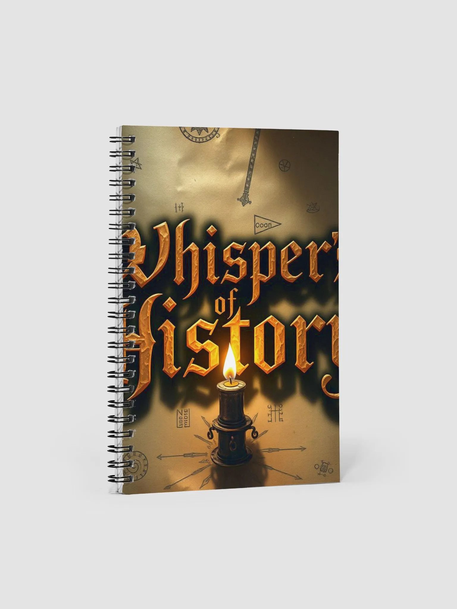 Whispers of History Spiral Notebook product image (1)