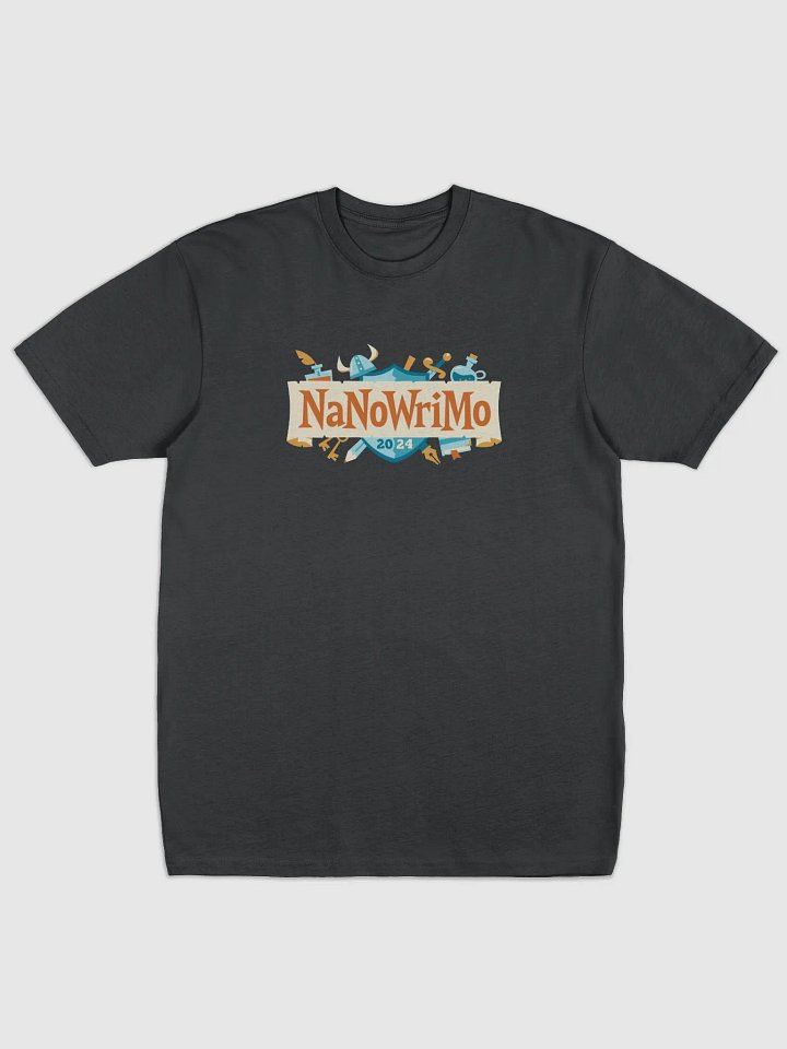 NaNoWriMo 2024 Official T-Shirt - Go Big Heavyweight Crew Neck product image (2)