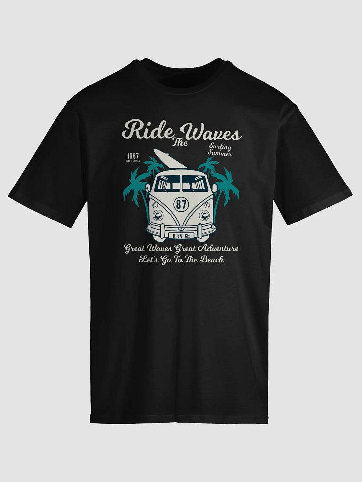 Ride the Waves Vintage Van T-Shirt product image (1)