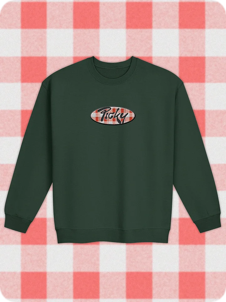 Picky Embroidered Crewneck (4 Colors) product image (5)