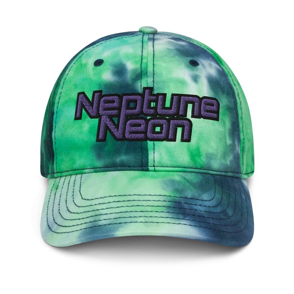 Neptune Neon Tie-Dye Hat product image (1)