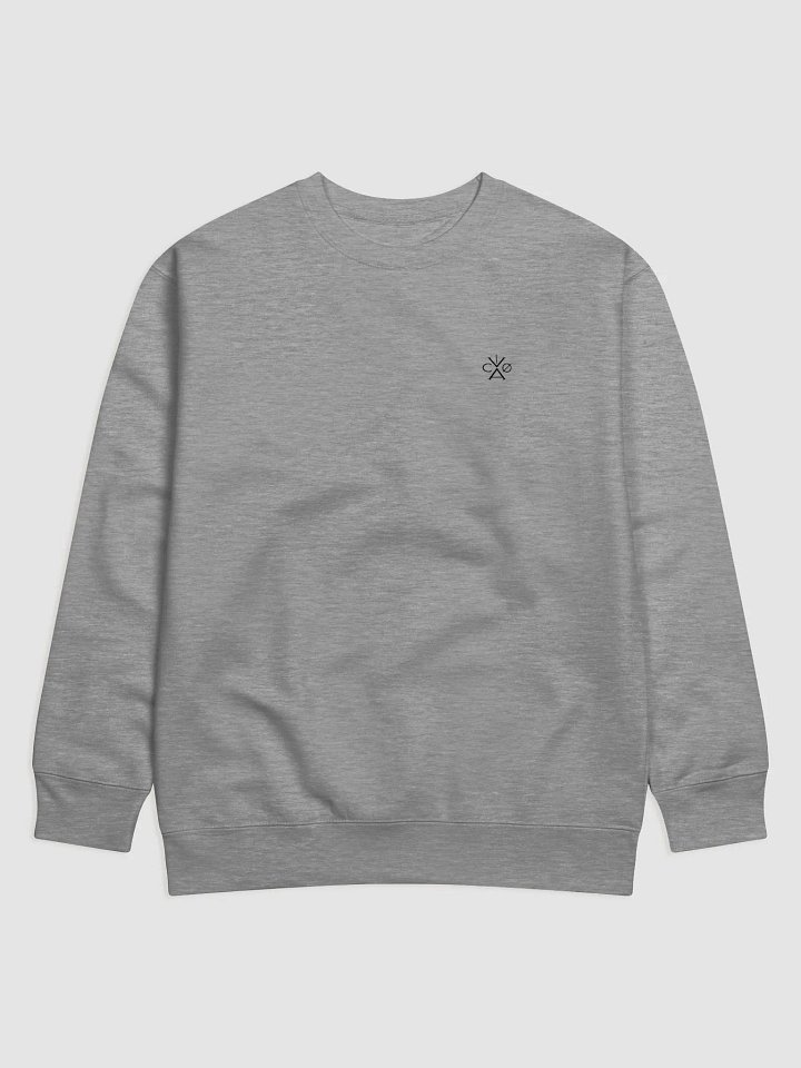 VACIO Neon Circle Logo Premium Crewneck Sweatshirt product image (2)