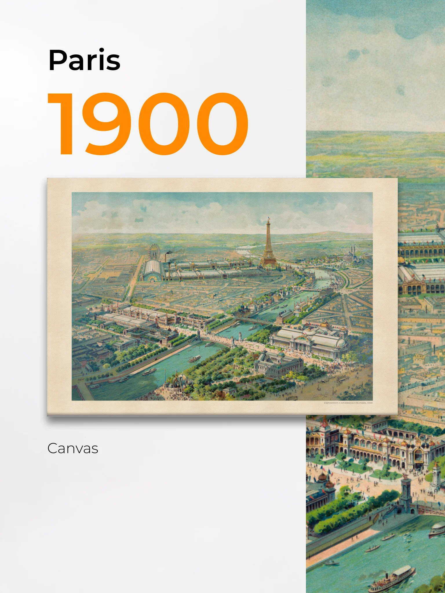 Paris 1900 (Canvas Print) product image (1)